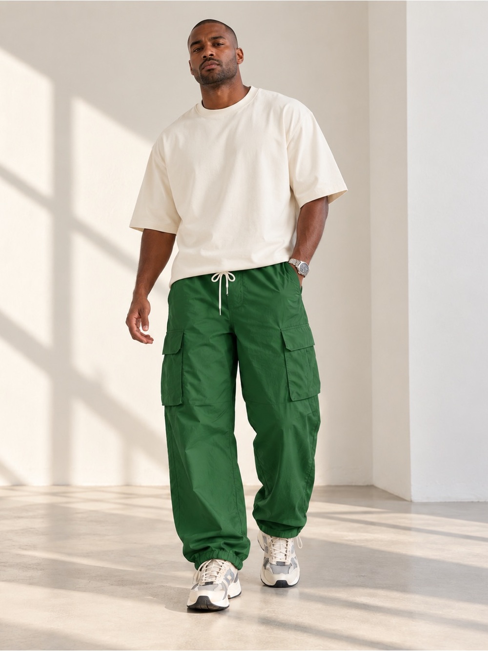 Levi’s Gold Tab Convertible Utility Cargo Pants Relaxed Gorpcore Tech Green M
